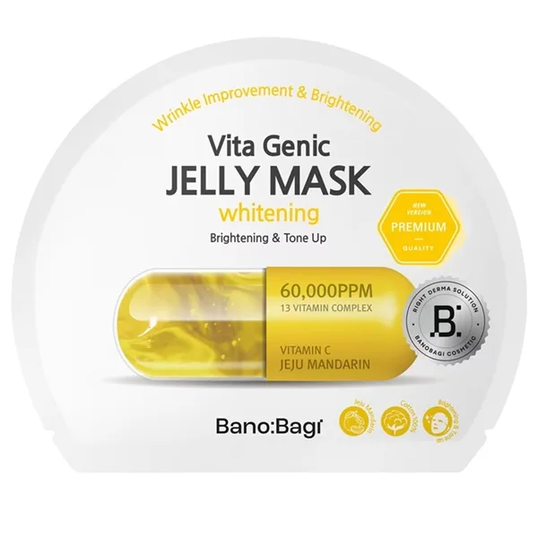 Mặt Nạ Banobagi Vita Genic Jelly Mask Whitening Màu Vàng Mặt Nạ Banobagi Vita Genic Jelly Mask Whitening Màu Vàng